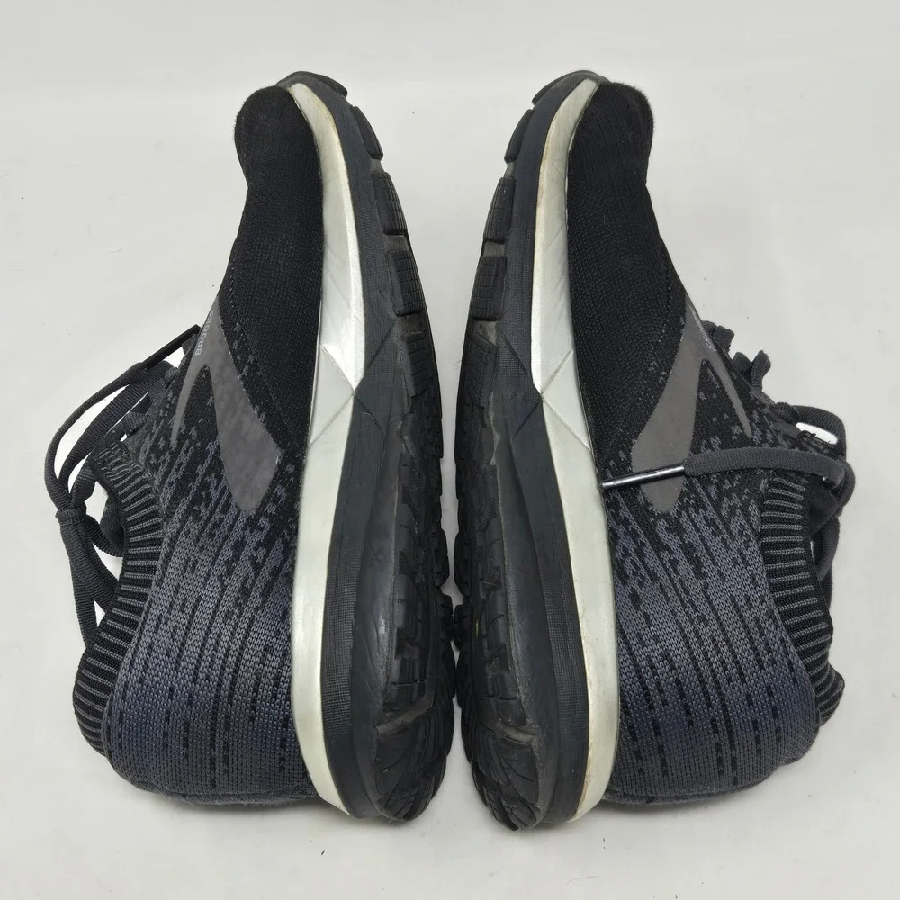 Brooks Ricochet Mens Running Shoes Black Grey Silver DNA AMP 1202821B057 Size 11